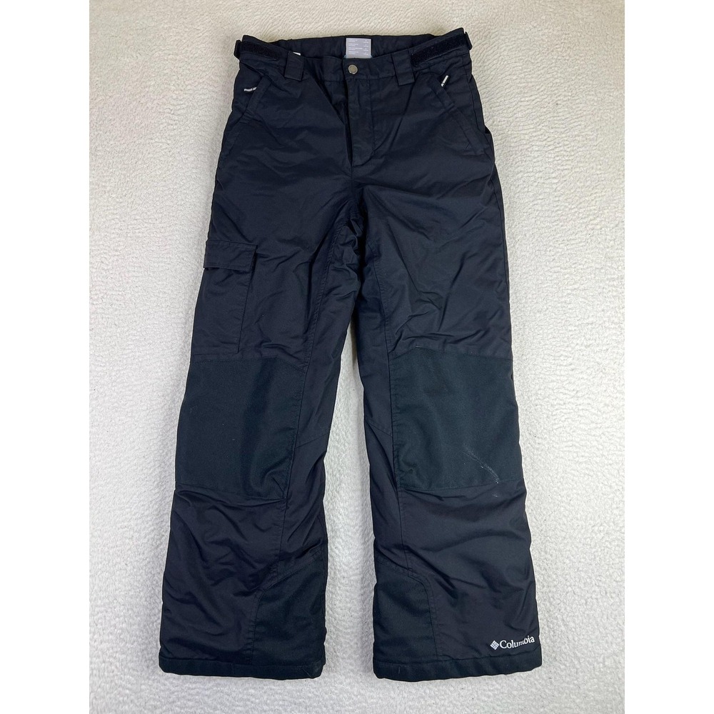 Columbia Bugaboo Omni-Tech Kids Large 14/16 Black Insulated Ski Snow Pants